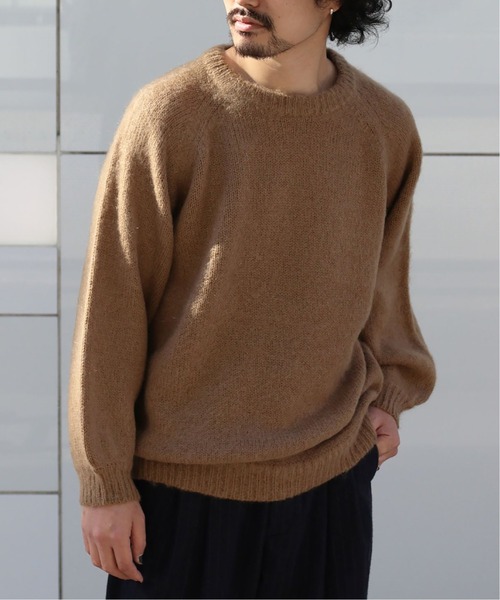 【FOLL / フォル】へアリーバルーンクルーネックニット