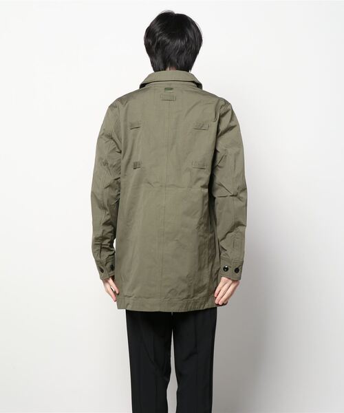 G-STAR（ジースター）の「UTILITY TRENCH/トレンチコート（トレンチコート・メンズ・ダークオリーブ・SMALL/MEDIUM/X-SMALL/LARGE）」の10枚目の写真