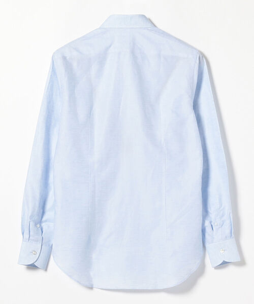 BEAMS F（ビームスエフ）の「BEAMS F / リネンコットン タブカラーシャツ（シャツ/ブラウス・メンズ・ホワイト/サックスブルー・40/38/39/41）」の14枚目の写真