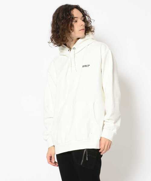 AVIREX（アヴィレックス）の「AVI-PULLOVER PARKA/ プルオーバーパーカー（パーカー・メンズ・ブラック/ホワイト/グレー・2/1/3）」の10枚目の写真