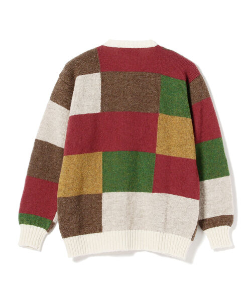 Jamieson's of Shetland（ジャミーソンズオブシェトランド）の「Jamieson's Knitwear × fennica / 別注 Rasta Farm Patchwork Cardigan カーディガン〈UNISEX〉（カーディガン/ボレロ・メンズ・その他・MEDIUM）」の5枚目の写真