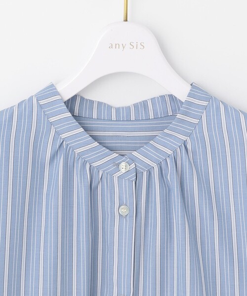 ANY SIS(エニィスィス)の「【2WAY】ボウタイボリュームスリーブ ブラウス(シャツ/ブラウス・レディース・スカイブルー系1/ホワイト系1・2)」の15枚目の写真