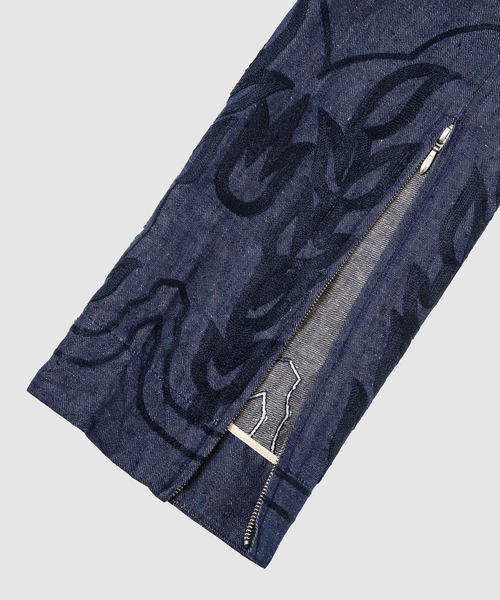 MASU(エムエーエスユー)の「EMBROIDERY WESTERN TROUSERS(その他パンツ・メンズ・インディゴブルー・46/48/44)」の5枚目の写真