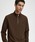FRED PERRYitbhy[j́uHalf Zip Sweatshirt^tbhy[n[tWbvXEFbgiXEFbgjvbuE