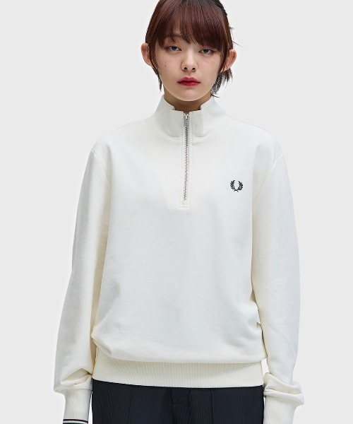 Half Zip Sweatshirt／フレッドペリーハーフジップスウェットシャツ