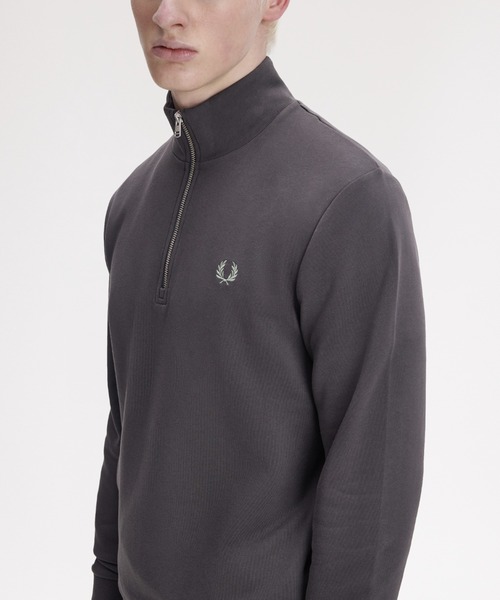 Half Zip Sweatshirt／フレッドペリーハーフジップスウェットシャツ