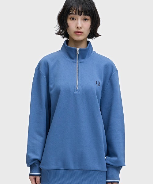 Half Zip Sweatshirt／フレッドペリーハーフジップスウェットシャツ