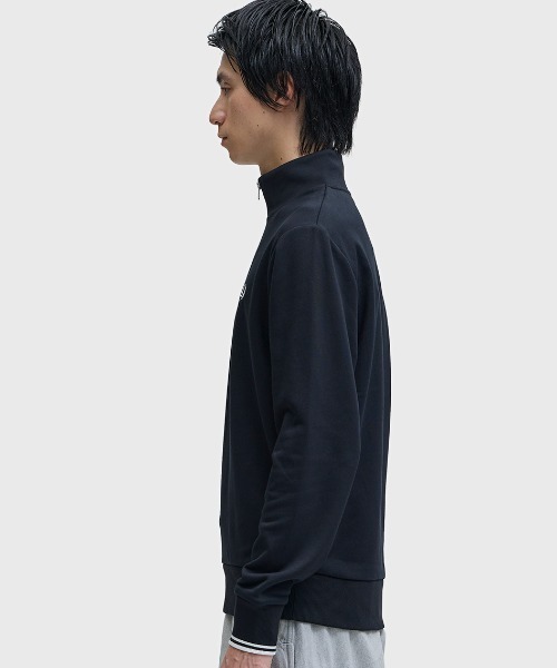 セール】Half Zip Sweatshirt／フレッドペリーハーフジップスウェット