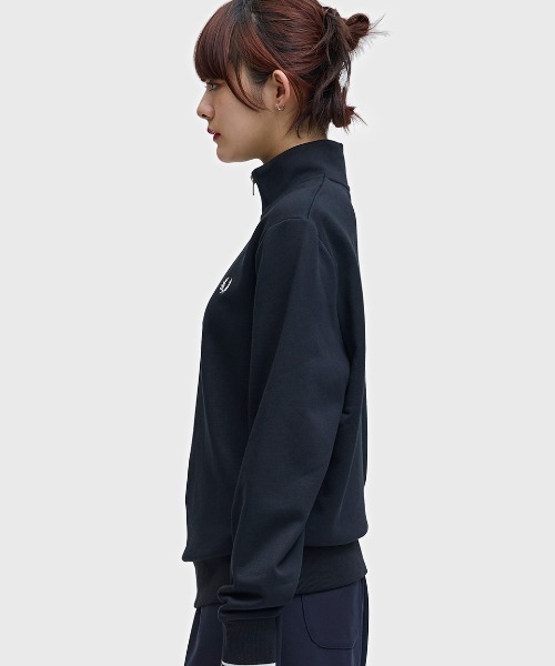 セール】Half Zip Sweatshirt／フレッドペリーハーフジップスウェット