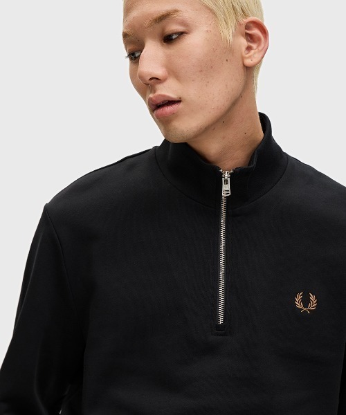 Half Zip Sweatshirt／フレッドペリーハーフジップスウェット