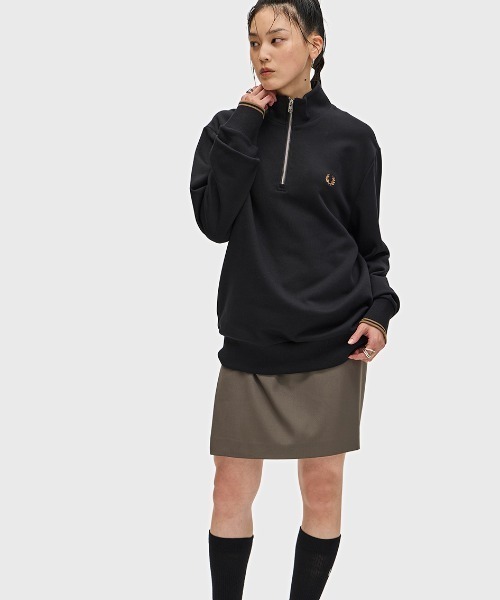 Half Zip Sweatshirt／フレッドペリーハーフジップスウェット