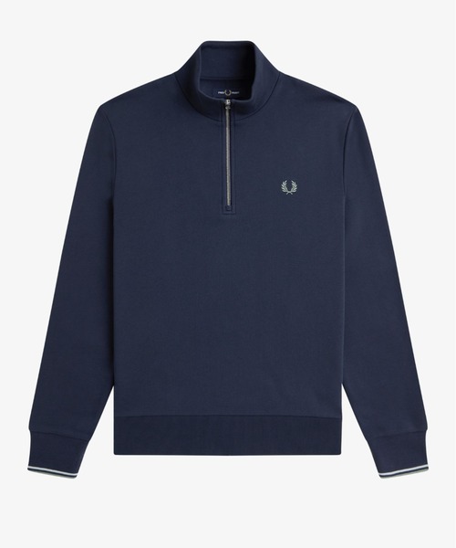 フレッドペリー ハーフジップ スウェット FRED PERRY トレーナー スウェット Half Zip Sweatshirt