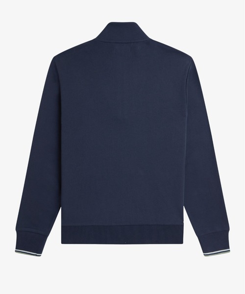 フレッドペリー メンズ ハーフジップスウェット Half Zip Sweatshirt(S 102：BLACK): | FRED PERRY JAPAN