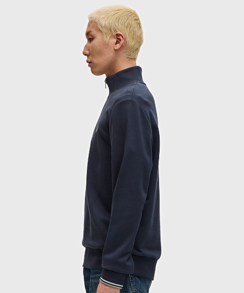 FRED PERRY ハーフジップスウェット 楽天市場】ハーフジップ スウェット キッズ フレッドペリー