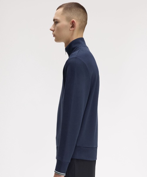 フレッドペリー　FRED PERRY ハーフジップ　パーカー セール】Half Zip Sweatshirt／フレッドペリーハーフジップ