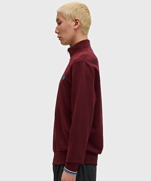 FRED PERRY ハーフジップスウェット セール】Half Zip Sweatshirt／フレッドペリーハーフジップ