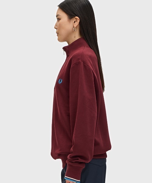 Half Zip Sweatshirt／フレッドペリーハーフジップスウェット
