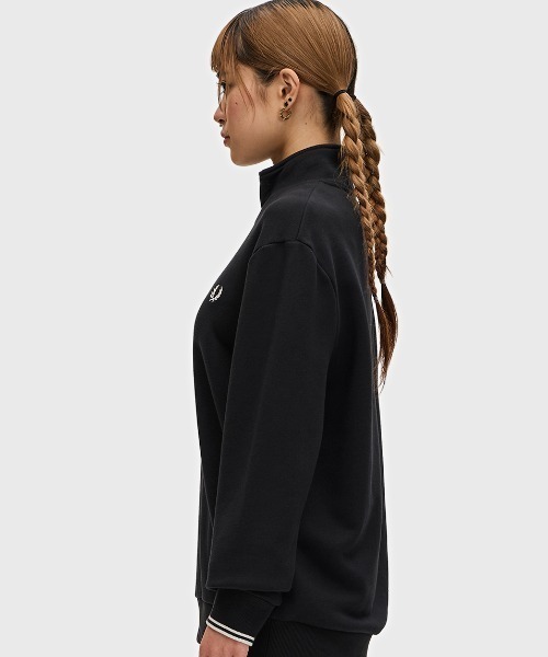 Half Zip Sweatshirt／フレッドペリーハーフジップスウェット