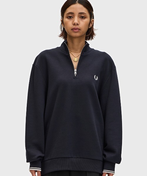 Half Zip Sweatshirt／フレッドペリーハーフジップスウェット