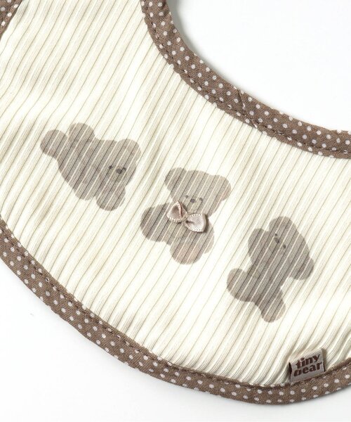 apres les cours（アプレレクール）の「tiny bear アソートモチーフスタイ（スタイ/よだれかけ・キッズ・ベージュ/ミント/アイボリー/クリーム・90）」の16枚目の写真