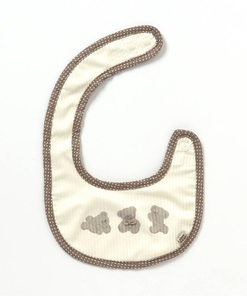 apres les cours（アプレレクール）の「tiny bear アソートモチーフスタイ（スタイ/よだれかけ・キッズ・ベージュ/ミント/アイボリー/クリーム・90）」の6枚目の写真