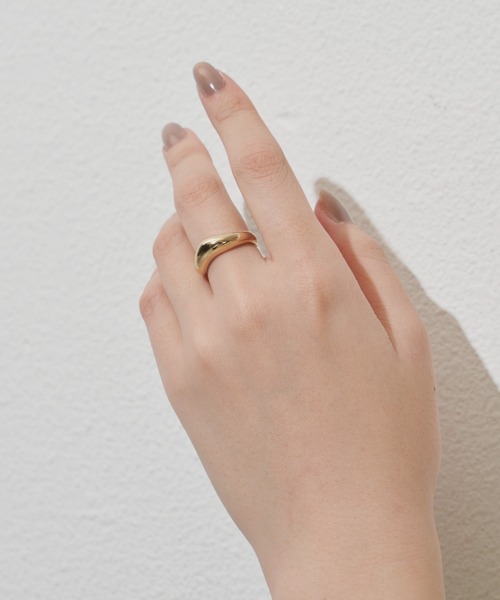 Aunt Marie's（アントマリーズ）の「プランプウェーブリング（リング・レディース・シルバー/ゴールド・FREE）」の6枚目の写真