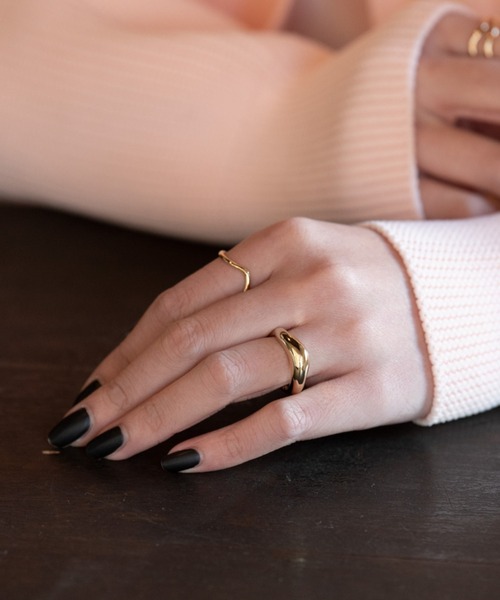 Aunt Marie's（アントマリーズ）の「プランプウェーブリング（リング・レディース・シルバー/ゴールド・FREE）」の12枚目の写真