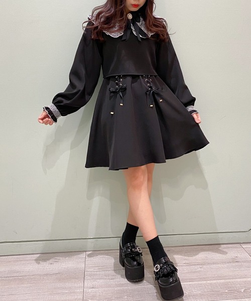 セール セットアップ風レースアップワンピース ワンピース Rojita ロジータ のファッション通販 Zozotown