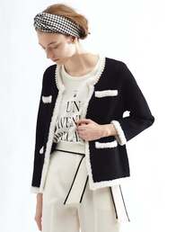 Tiara | パールニットジャケット(カーディガン/ボレロ)