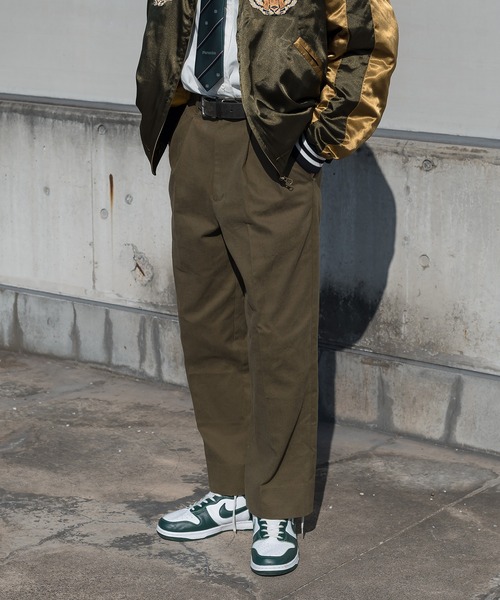 kutir（クティール）の「センタープレスチノパンツ（チノパンツ・メンズ・ブラウン/カーキ/イエロー・SMALL/MEDIUM/LARGE）」の15枚目の写真