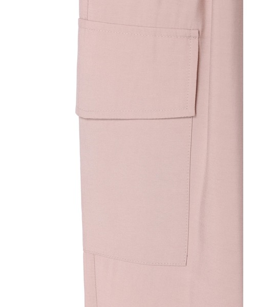 earth music&ecology（アースミュージックアンドエコロジー）の「カーゴパンツ*（カーゴパンツ・レディース・ライトベージュ/カーキ・FREE）」の5枚目の写真