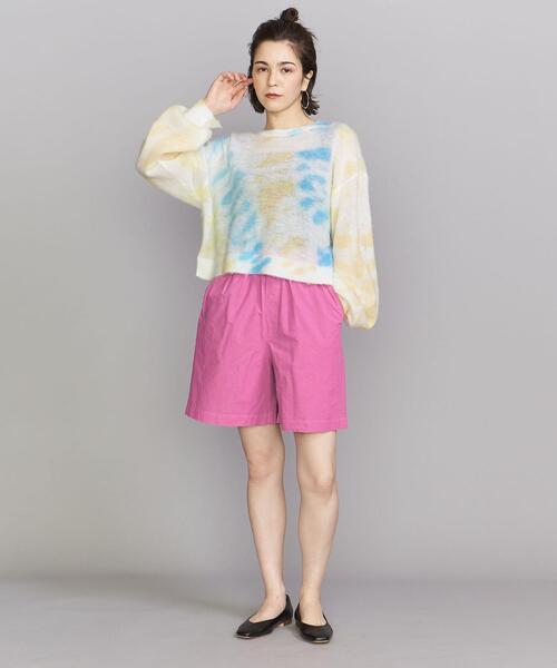 BEAUTY&YOUTH UNITED ARROWS（ビューティーアンドユースユナイテッドアローズ）の「BY コットン×カポックブレンド イージーショーツ -ウォッシャブル-（その他パンツ・レディース・ダークグレー/ライトブルー/ピンク・FREE）」の17枚目の写真