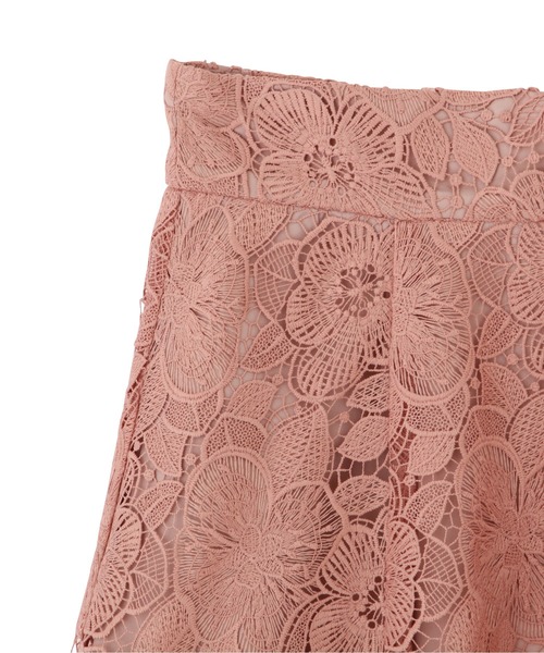 PROPORTION BODY DRESSING（プロポーションボディドレッシング）の「ケミカルレースフレアスカート / 1212120305（スカート・レディース・グレー/ライトグリーン/ピンク・X-SMALL/MEDIUM/SMALL）」の20枚目の写真