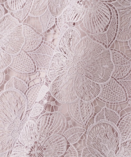 PROPORTION BODY DRESSING（プロポーションボディドレッシング）の「ケミカルレースフレアスカート / 1212120305（スカート・レディース・グレー/ライトグリーン/ピンク・X-SMALL/MEDIUM/SMALL）」の15枚目の写真