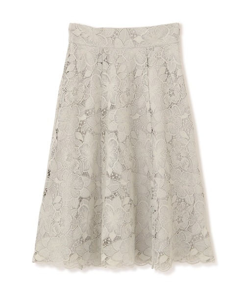 PROPORTION BODY DRESSING（プロポーションボディドレッシング）の「ケミカルレースフレアスカート / 1212120305（スカート・レディース・グレー/ライトグリーン/ピンク・X-SMALL/MEDIUM/SMALL）」の16枚目の写真
