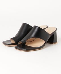 FABIO RUSCONI | 【FABIO RUSCONI/ファビオ ルスコーニ】ヒールトングサンダル【MAISON SPECIAL/メゾンスペシャル】(サンダル)