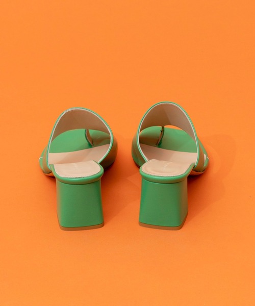 FABIO RUSCONI(ファビオルスコーニ)の「【FABIO RUSCONI/ファビオ ルスコーニ】ヒールトングサンダル【MAISON SPECIAL/メゾンスペシャル】(サンダル・レディース・ホワイト/マルチ/グリーン/ブラック・37.5/36.5)」の14枚目の写真