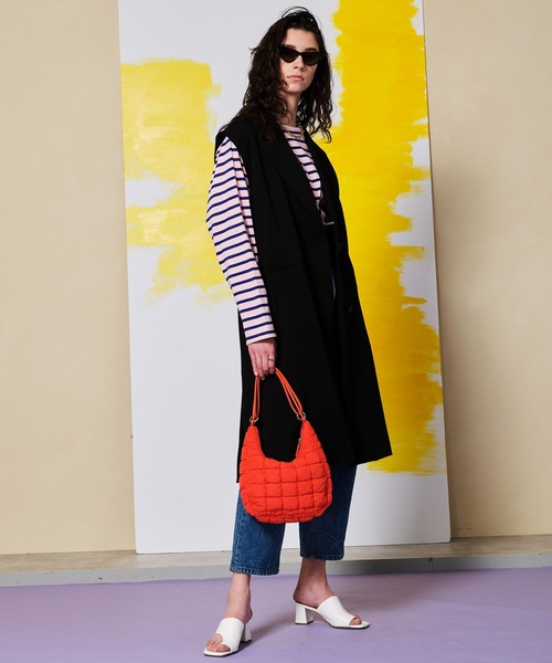 FABIO RUSCONI(ファビオルスコーニ)の「【FABIO RUSCONI/ファビオ ルスコーニ】ヒールトングサンダル【MAISON SPECIAL/メゾンスペシャル】(サンダル・レディース・ホワイト/マルチ/グリーン/ブラック・37.5/36.5)」の7枚目の写真