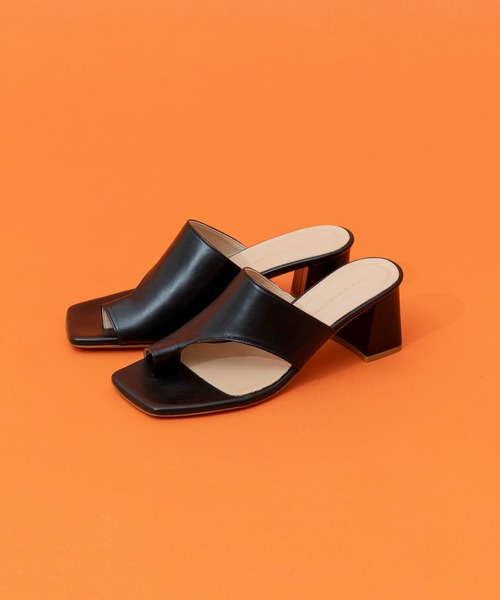 FABIO RUSCONI(ファビオルスコーニ)の「【FABIO RUSCONI/ファビオ ルスコーニ】ヒールトングサンダル【MAISON SPECIAL/メゾンスペシャル】(サンダル・レディース・ホワイト/マルチ/グリーン/ブラック・37.5/36.5)」の11枚目の写真