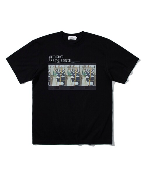 STUDIOUS(ステュディオス)の「PHOTO TEE 2(Tシャツ/カットソー・メンズ・ホワイト/ブラック・L/XL/M)」の2枚目の写真