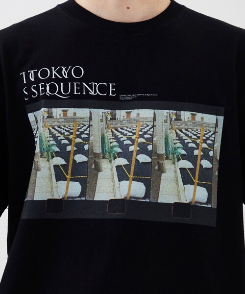 STUDIOUS(ステュディオス)の「PHOTO TEE 2(Tシャツ/カットソー・メンズ・ホワイト/ブラック・L/XL/M)」の6枚目の写真