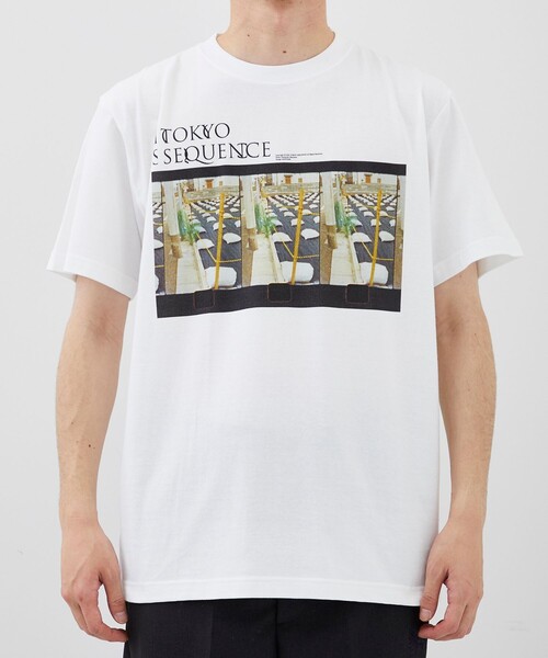 STUDIOUS(ステュディオス)の「PHOTO TEE 2(Tシャツ/カットソー・メンズ・ホワイト/ブラック・L/XL/M)」の7枚目の写真