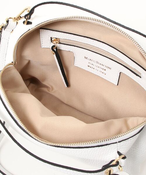 MARCO BIANCHINI(マルコビアンチーニ)の「【Marco Bianchini/マルコビアンキーニ】 2wayショルダーバッグ(ショルダーバッグ・レディース・ホワイト/ローズ/ブラック/ベージュ/シルバー/アイボリー/ラベンダー/ブラック系その他・FREE)」の14枚目の写真
