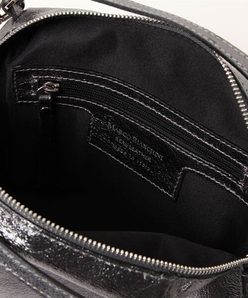 MARCO BIANCHINI(マルコビアンチーニ)の「【Marco Bianchini/マルコビアンキーニ】 2wayショルダーバッグ(ショルダーバッグ・レディース・ホワイト/ローズ/ブラック/ベージュ/シルバー/アイボリー/ラベンダー/ブラック系その他・FREE)」の16枚目の写真