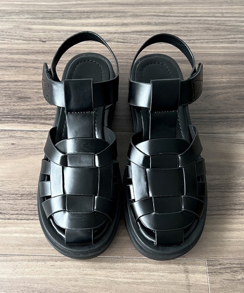 AMOUR BOX（アムールボックス）の「厚底グルカサンダル（サンダル・レディース・ホワイト/ブラック・40/36/37/38/39）」の21枚目の写真