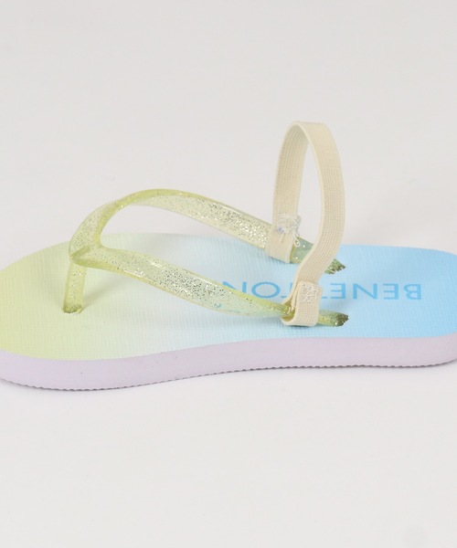 BENETTON (UNITED COLORS OF BENETTON)(ベネトンユナイテッドカラーズオブベネトン)の「【BENETTON:ベネトン】キッズビーチサンダル(サンダル・キッズ・サックスブルー/ピンク/オレンジ・24/22/20/18)」の19枚目の写真