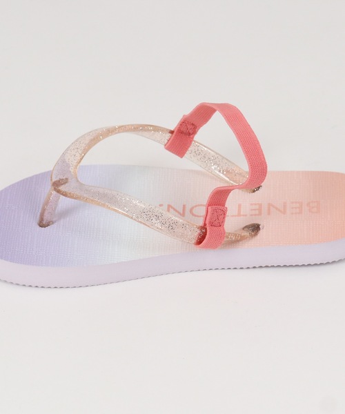 BENETTON (UNITED COLORS OF BENETTON)(ベネトンユナイテッドカラーズオブベネトン)の「【BENETTON:ベネトン】キッズビーチサンダル(サンダル・キッズ・サックスブルー/ピンク/オレンジ・24/22/20/18)」の15枚目の写真