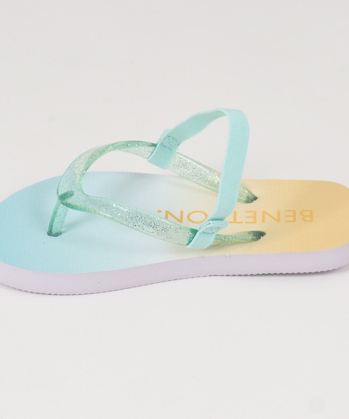 BENETTON (UNITED COLORS OF BENETTON)(ベネトンユナイテッドカラーズオブベネトン)の「【BENETTON:ベネトン】キッズビーチサンダル(サンダル・キッズ・サックスブルー/ピンク/オレンジ・24/22/20/18)」の11枚目の写真