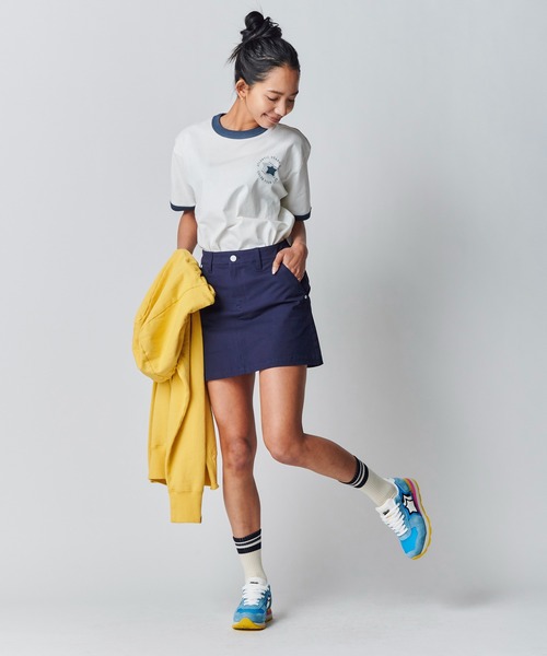 Atlantic STARS(アトランティックスターズ)の「ATLANTIC STARS WEAR | RINGER TEE / リンガーTシャツ(Tシャツ/カットソー・メンズ・インディゴブルー/グリーン・S/L/M)」の16枚目の写真