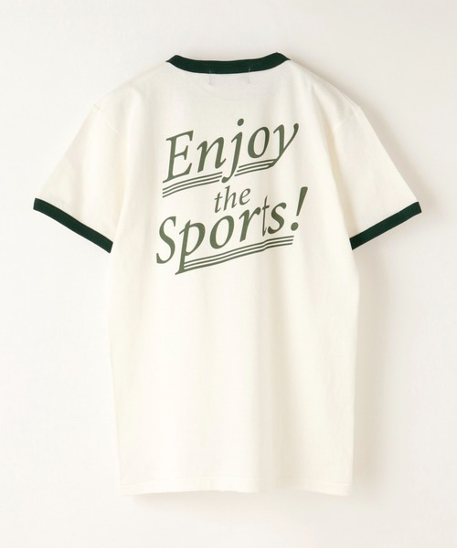 Atlantic STARS(アトランティックスターズ)の「ATLANTIC STARS WEAR | RINGER TEE / リンガーTシャツ(Tシャツ/カットソー・メンズ・インディゴブルー/グリーン・S/L/M)」の4枚目の写真